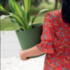 Plant Pot Planter Satina Eco Made With Up To 30% Wood Indoor Outdoor