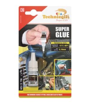 2 x 5g Very Strong Super Glue Adhesive Glass Rubber Metal Wood Porcelain Ceramic