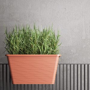 Balcony Planter Fence Rail Trough