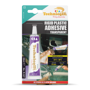 20ml Clear Adhesive Glue - Bonds Hard Plastic ABS TR EVA Perspex Acrylic Glass