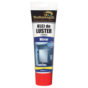 Mirror and Glass Glue - Waterproof, Flexible, Ideal for VertIcal Surfaces 250ml
